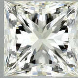 0.50ct Princess Natural Diamond (Colour J, Clarity VVS2, Cut VG, IGI Certified)