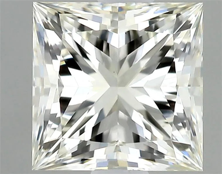 0.50ct Princess Natural Diamond (Colour J, Clarity VVS2, Cut VG, IGI Certified)