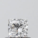 0.53ct Princess Lab Grown Diamond (Colour D, Clarity VVS2, IGI Certified)
