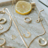 Inel Aur Vintage Sparkle