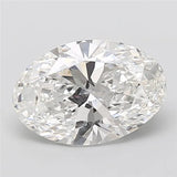4.07ct Oval Lab Grown Diamond (Colour F, Clarity VVS2, IGI Certified)