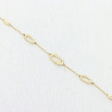 Bratara Aur 14kt Oval