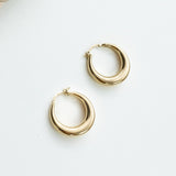 Cercei argint Selene Hoops