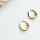 Cercei argint Selene Hoops