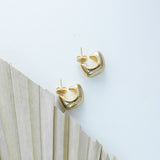 Cercei argint Sleek Curve Studs