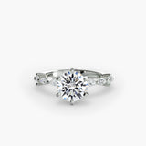 Inel Eternity Solitaire