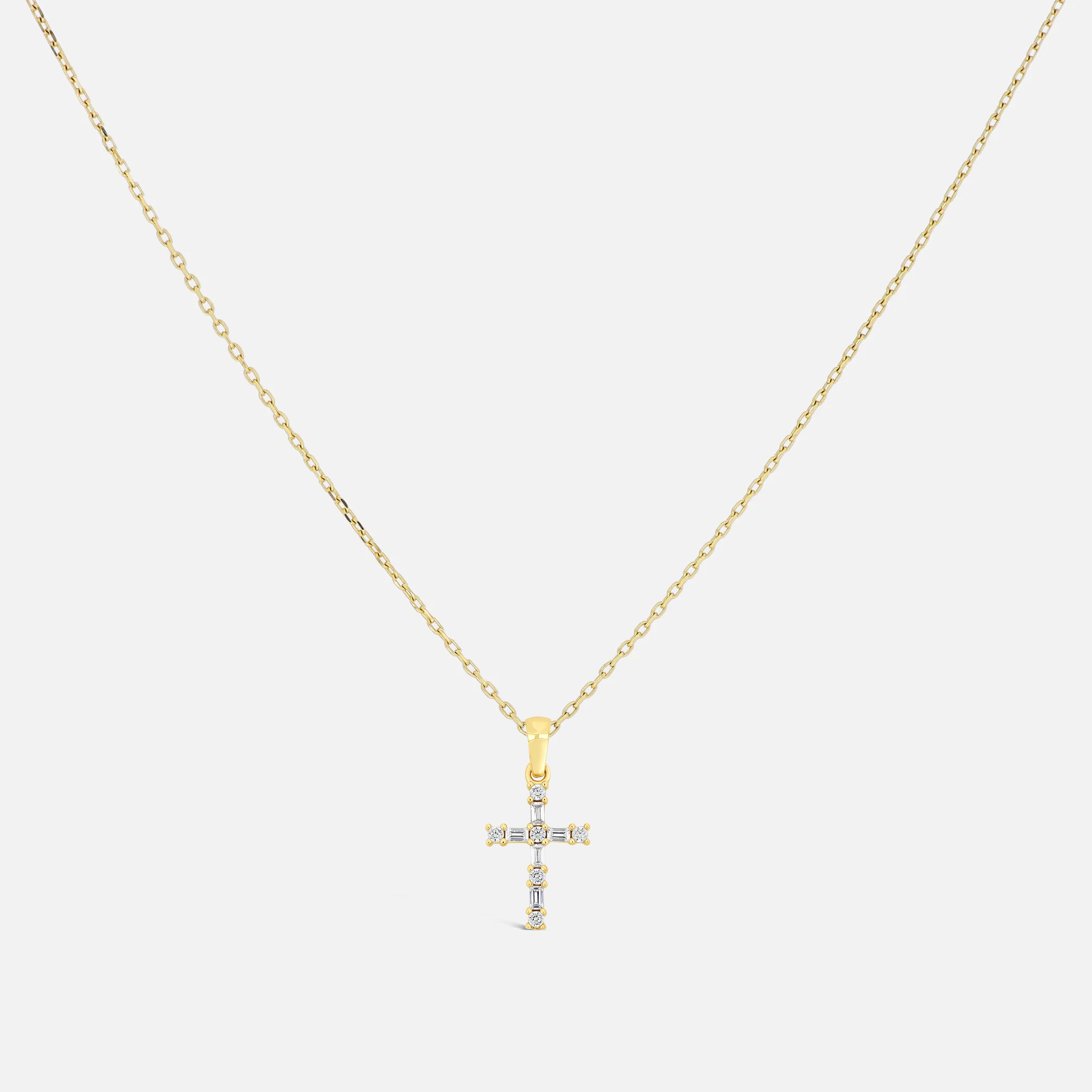 Pandant Sparkle Cross - IOSA Bijuterii