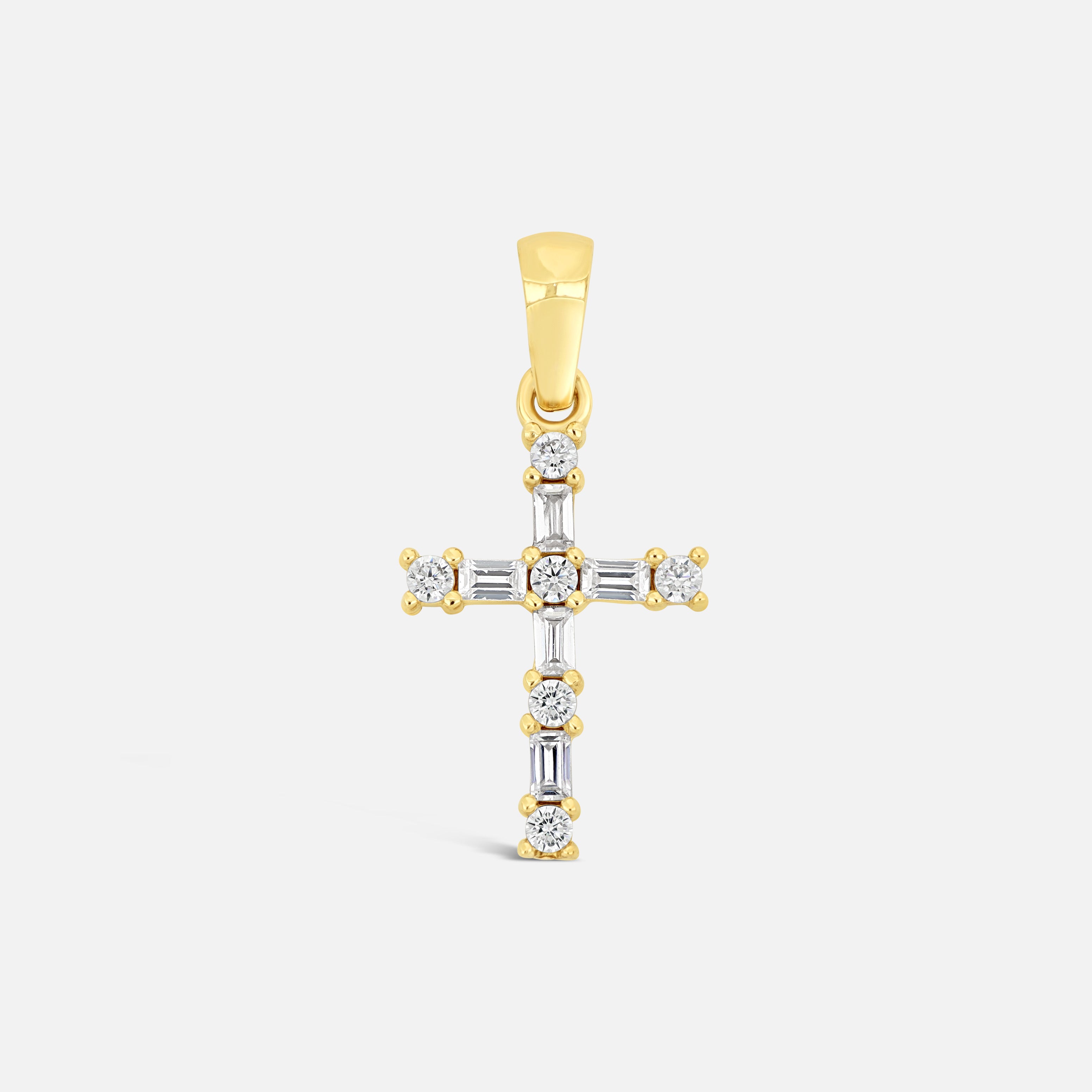 Pandant Sparkle Cross - IOSA Bijuterii