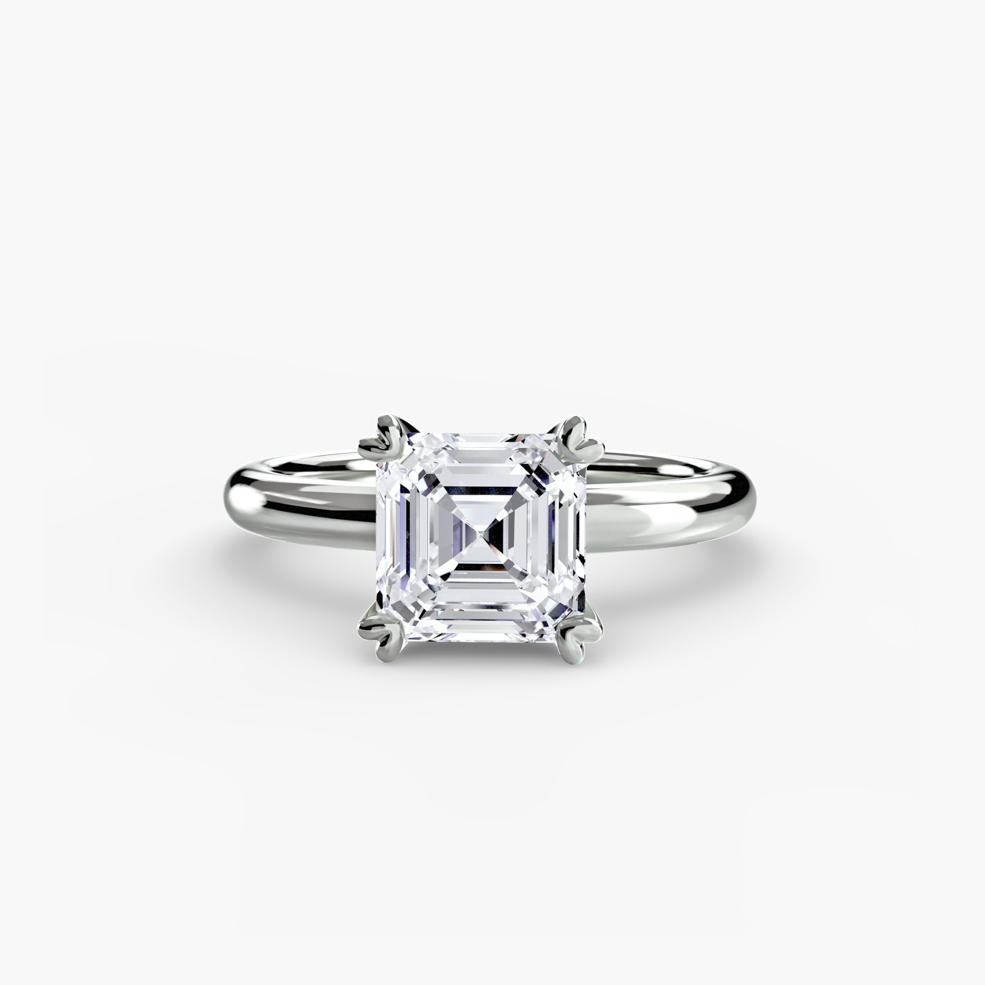 Inel Heart Solitaire