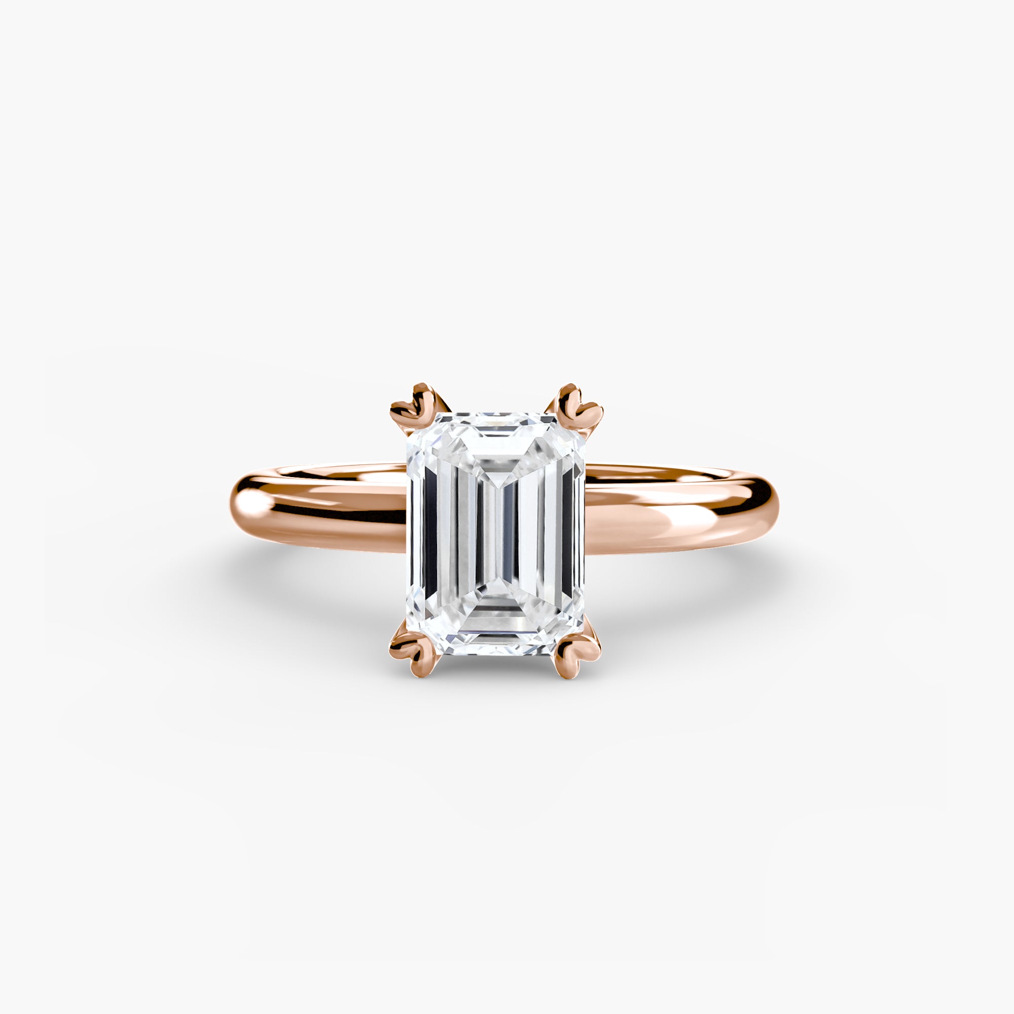 Inel Heart Solitaire