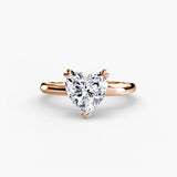 Inel Heart Solitaire
