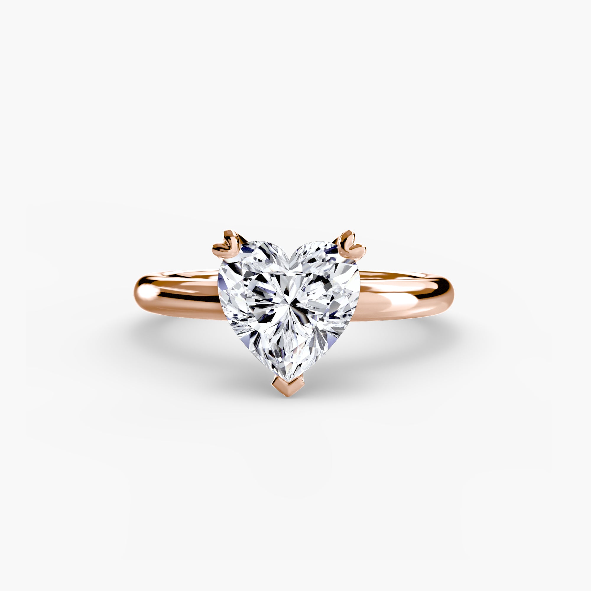 Inel Heart Solitaire