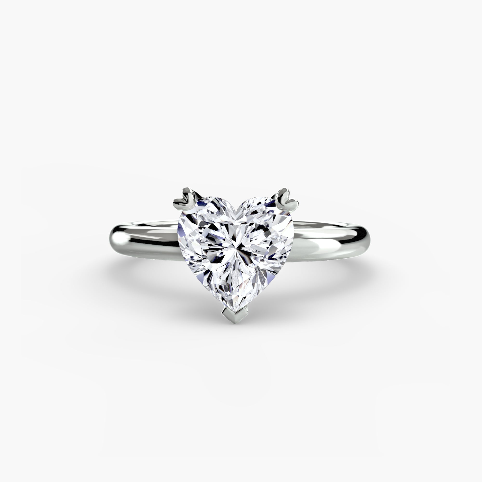 Inel Heart Solitaire
