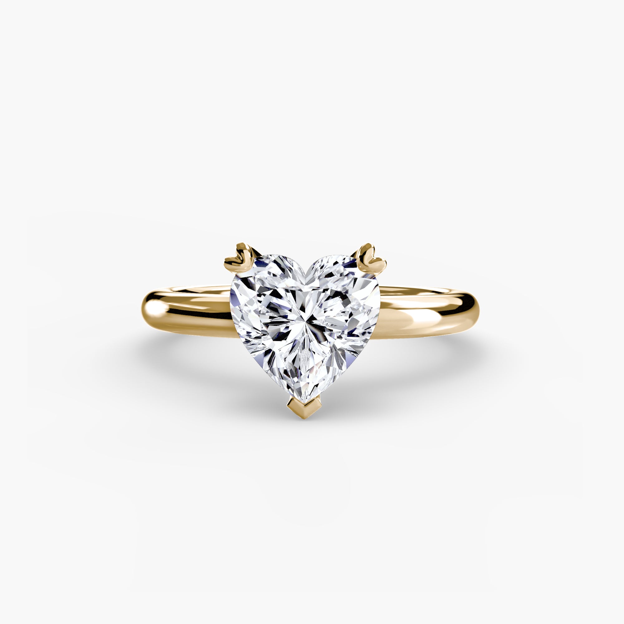 Inel Heart Solitaire