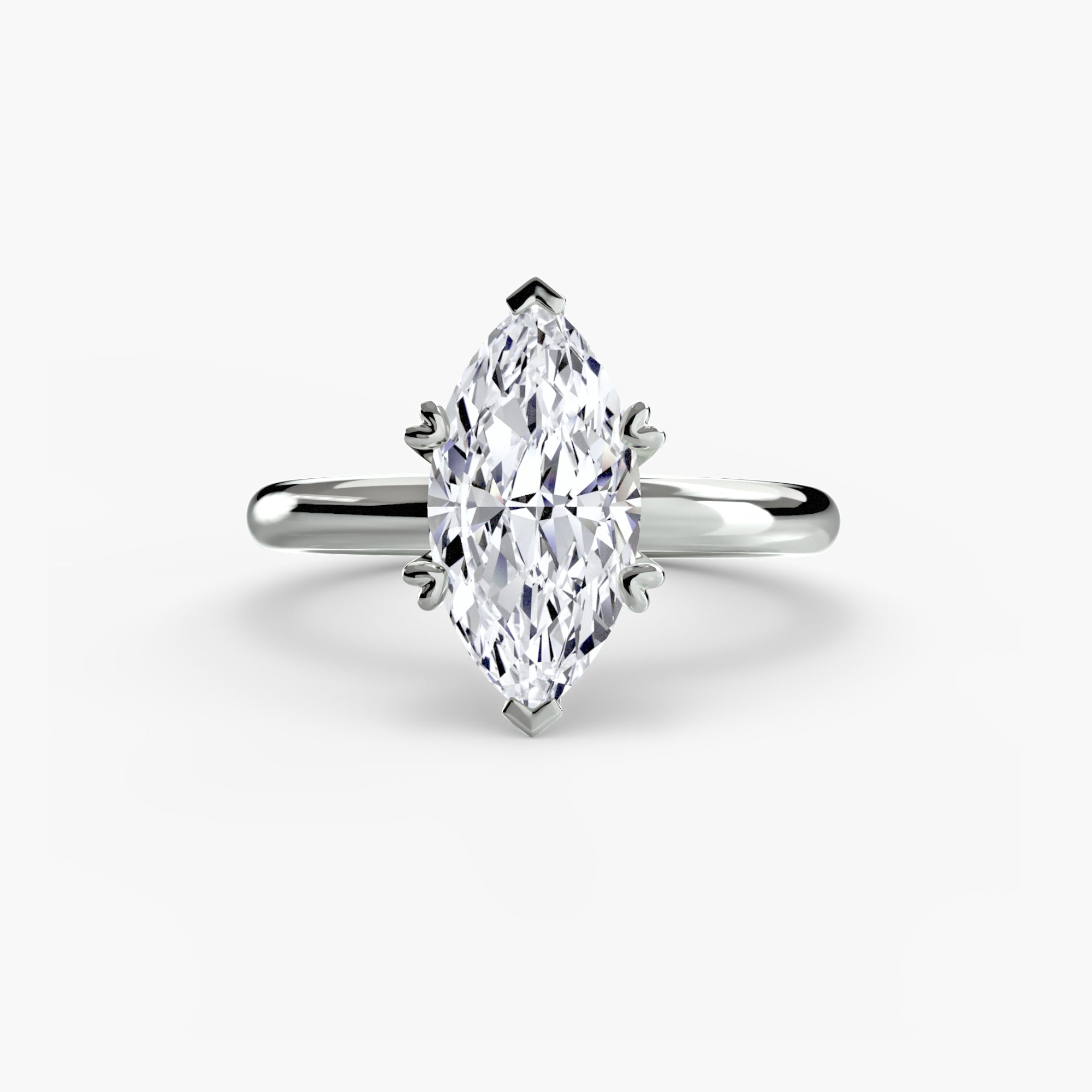 Inel Heart Solitaire
