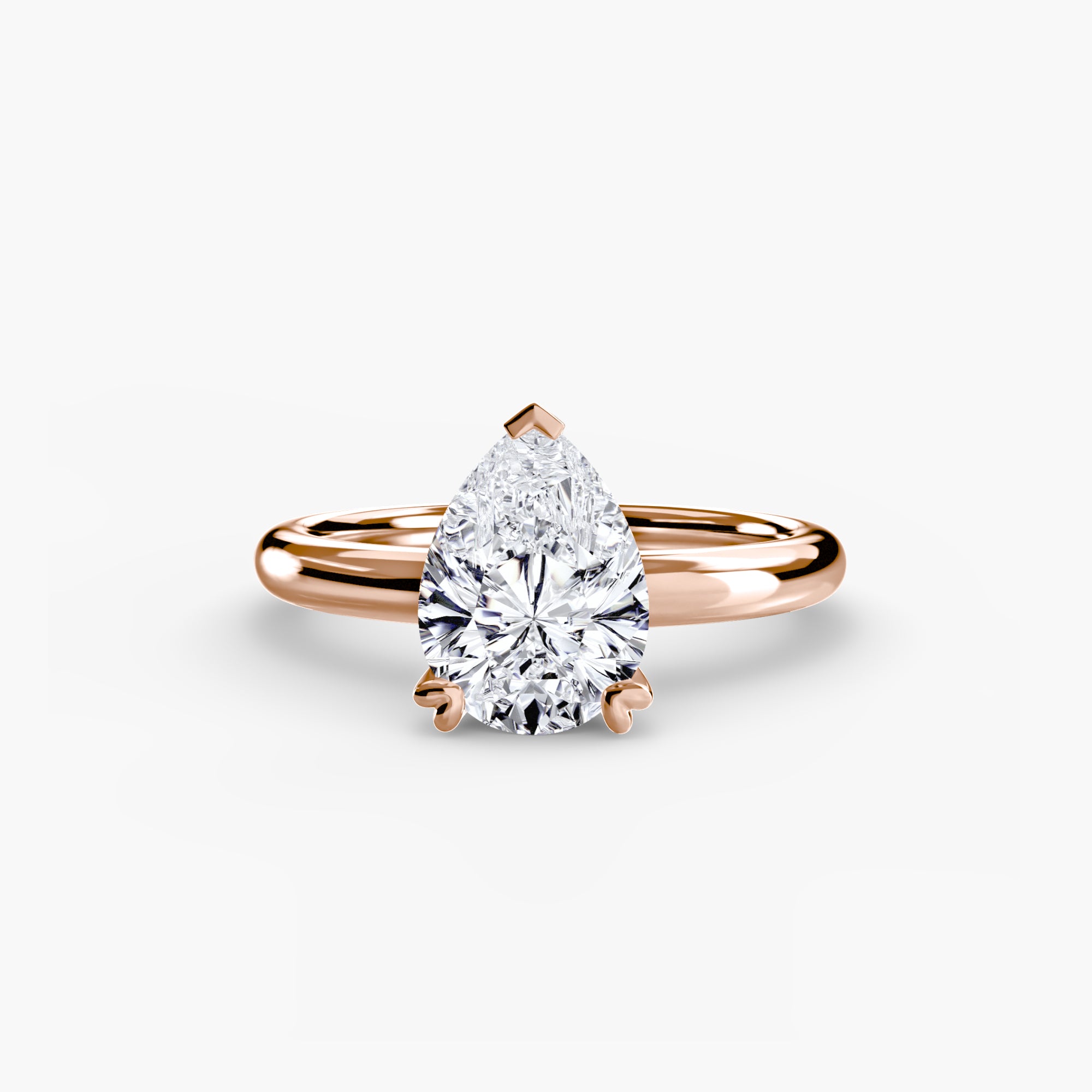Inel Heart Solitaire