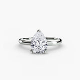 Inel Heart Solitaire