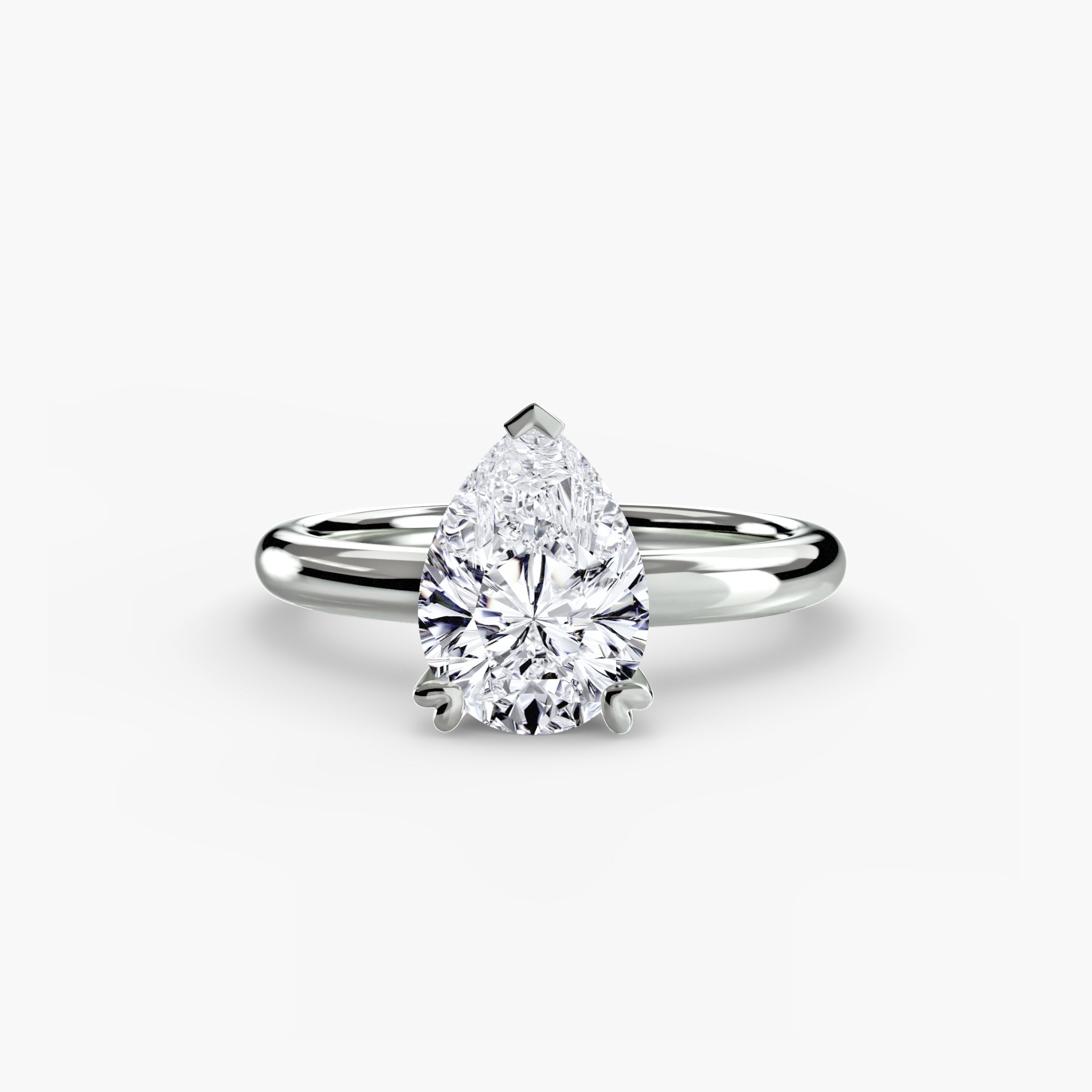Inel Heart Solitaire
