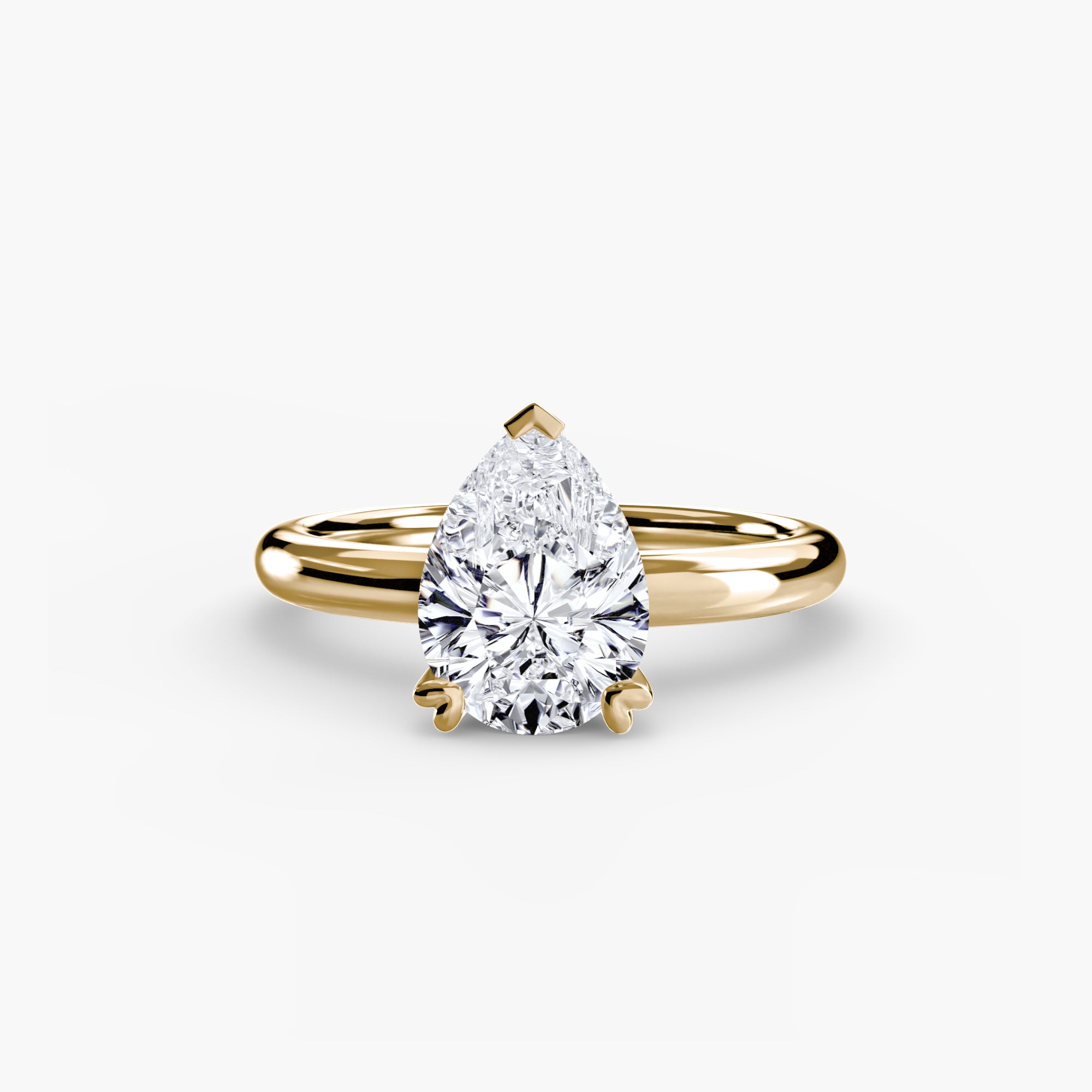 Inel Heart Solitaire