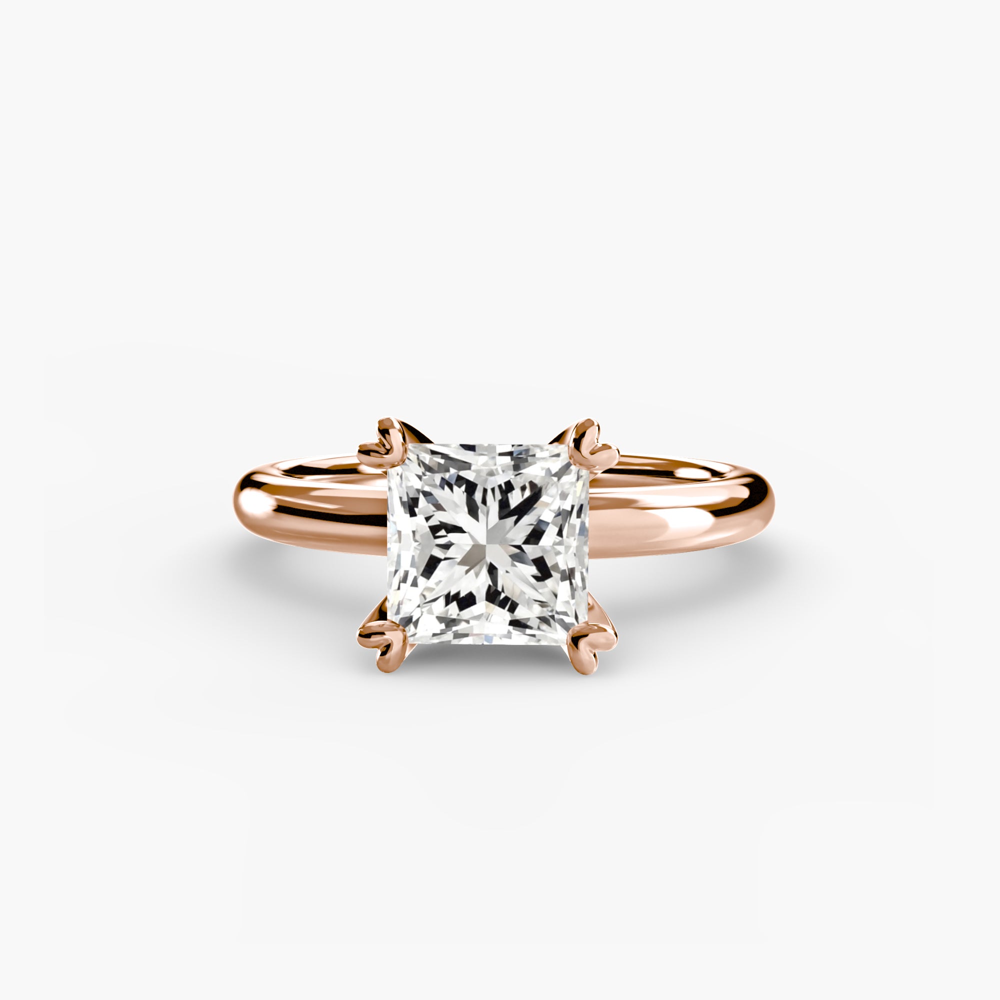 Inel Heart Solitaire