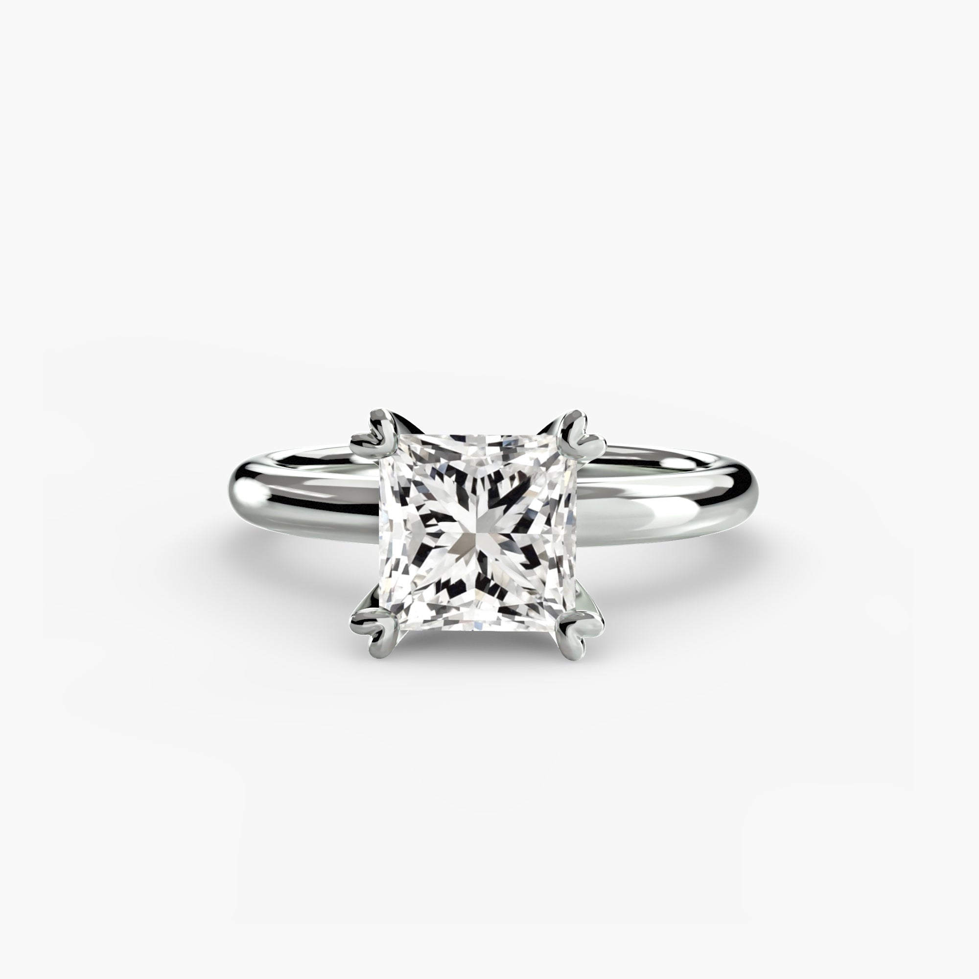 Inel Heart Solitaire