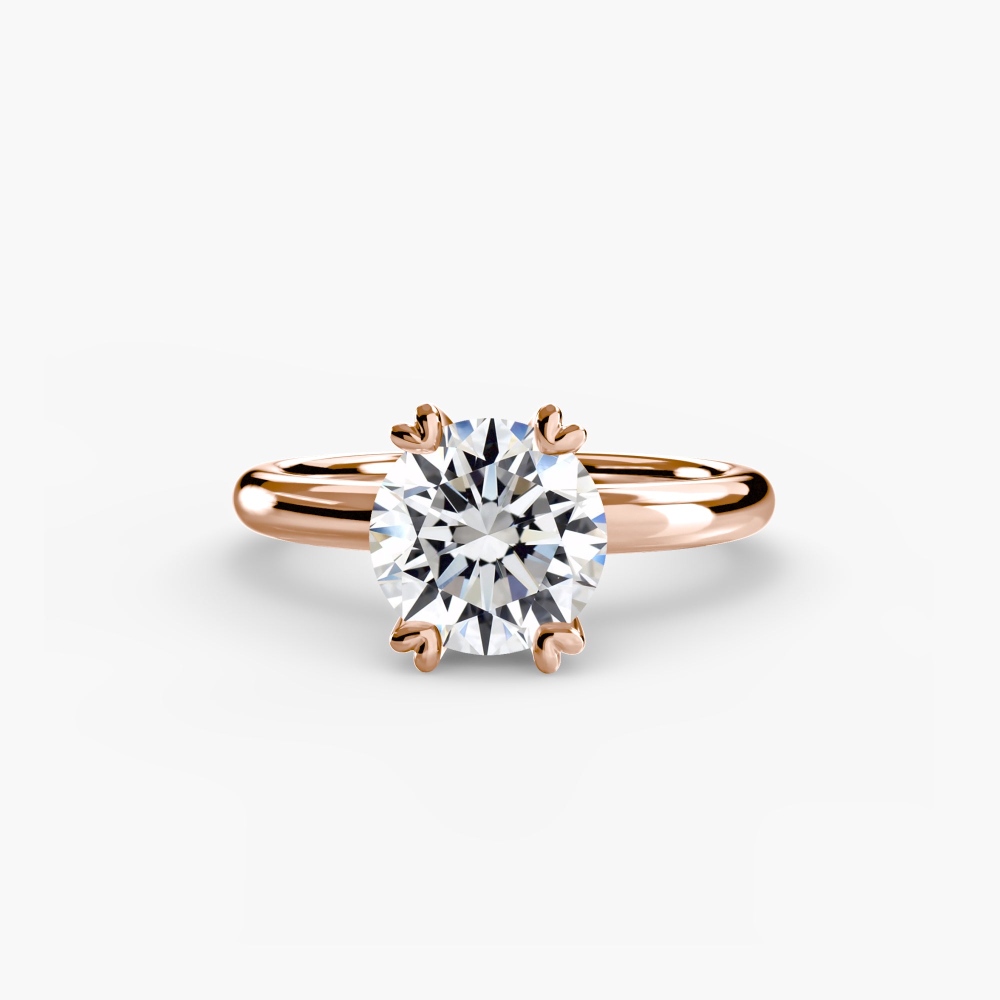 Inel Heart Solitaire