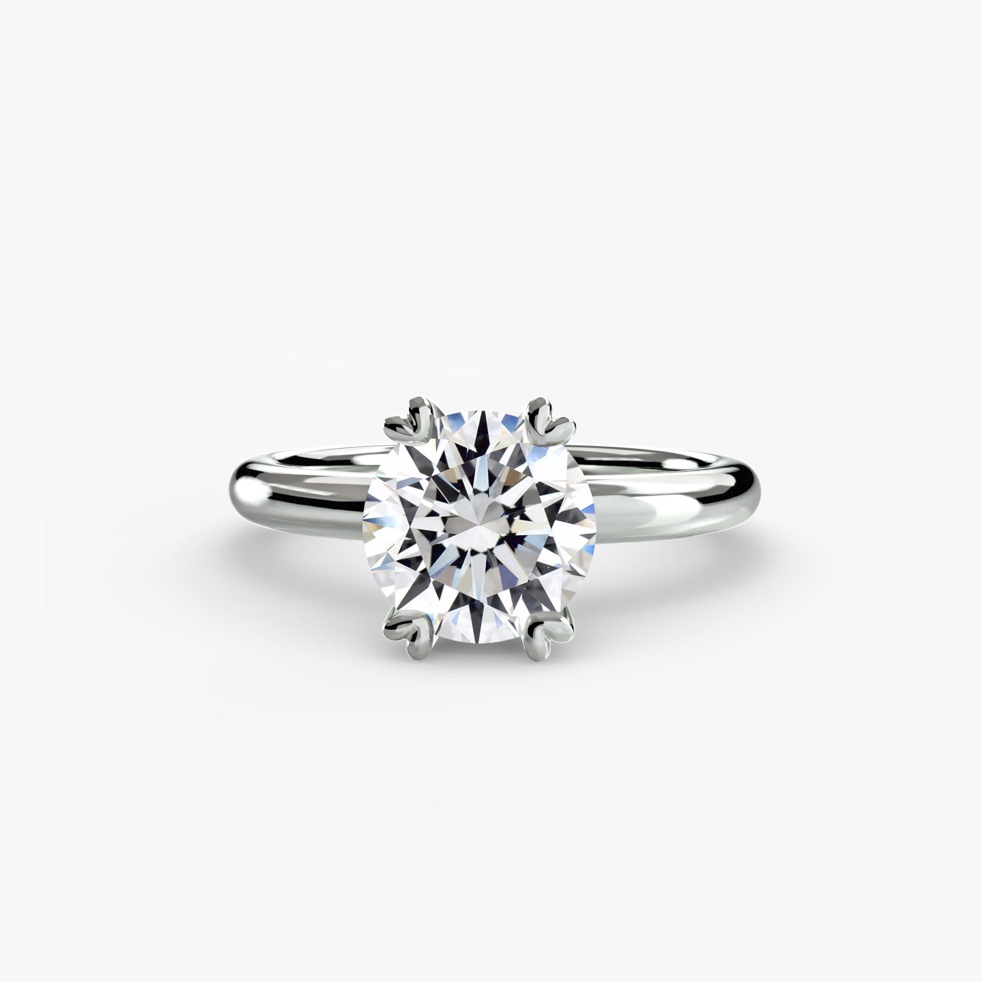 Inel Heart Solitaire