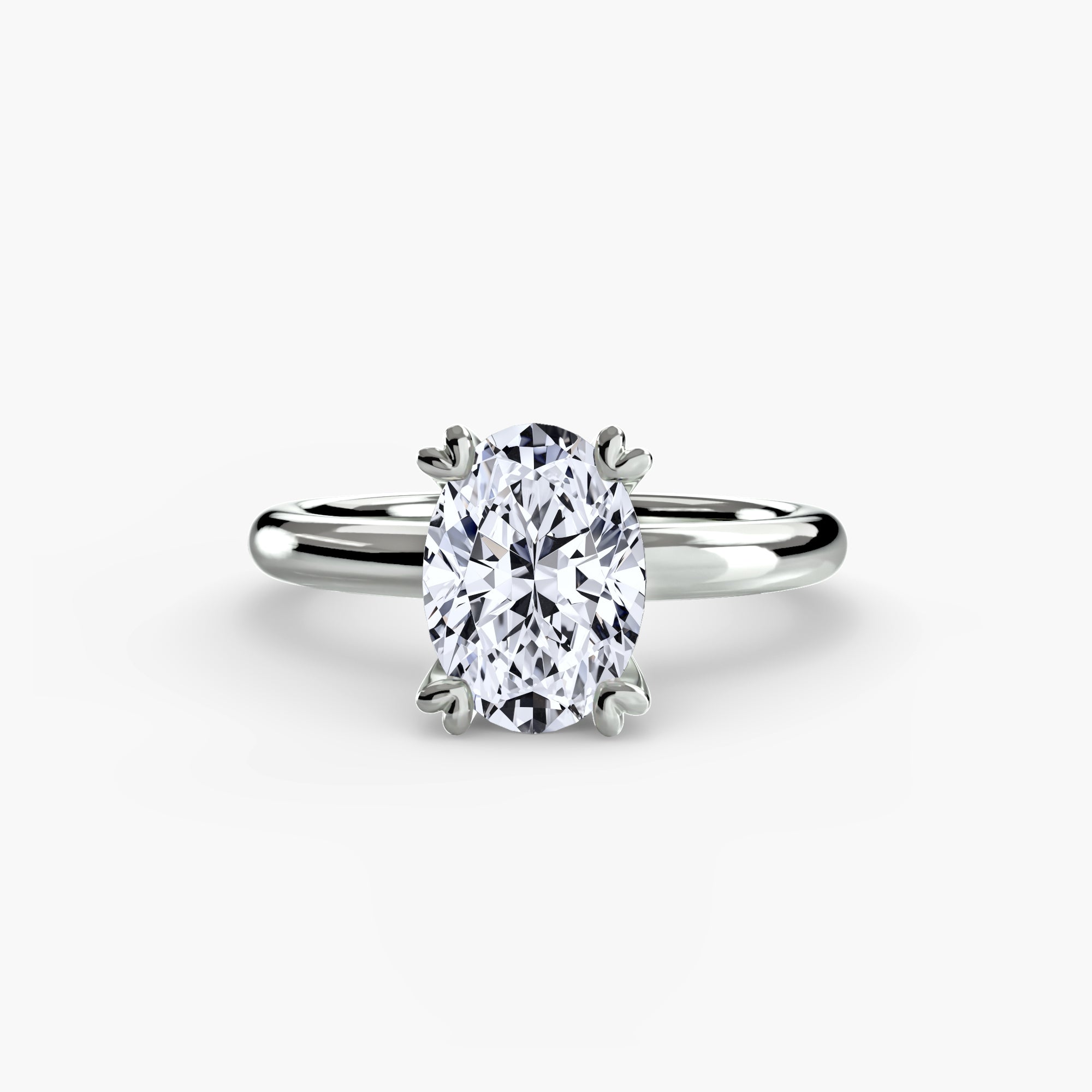 Inel Heart Solitaire