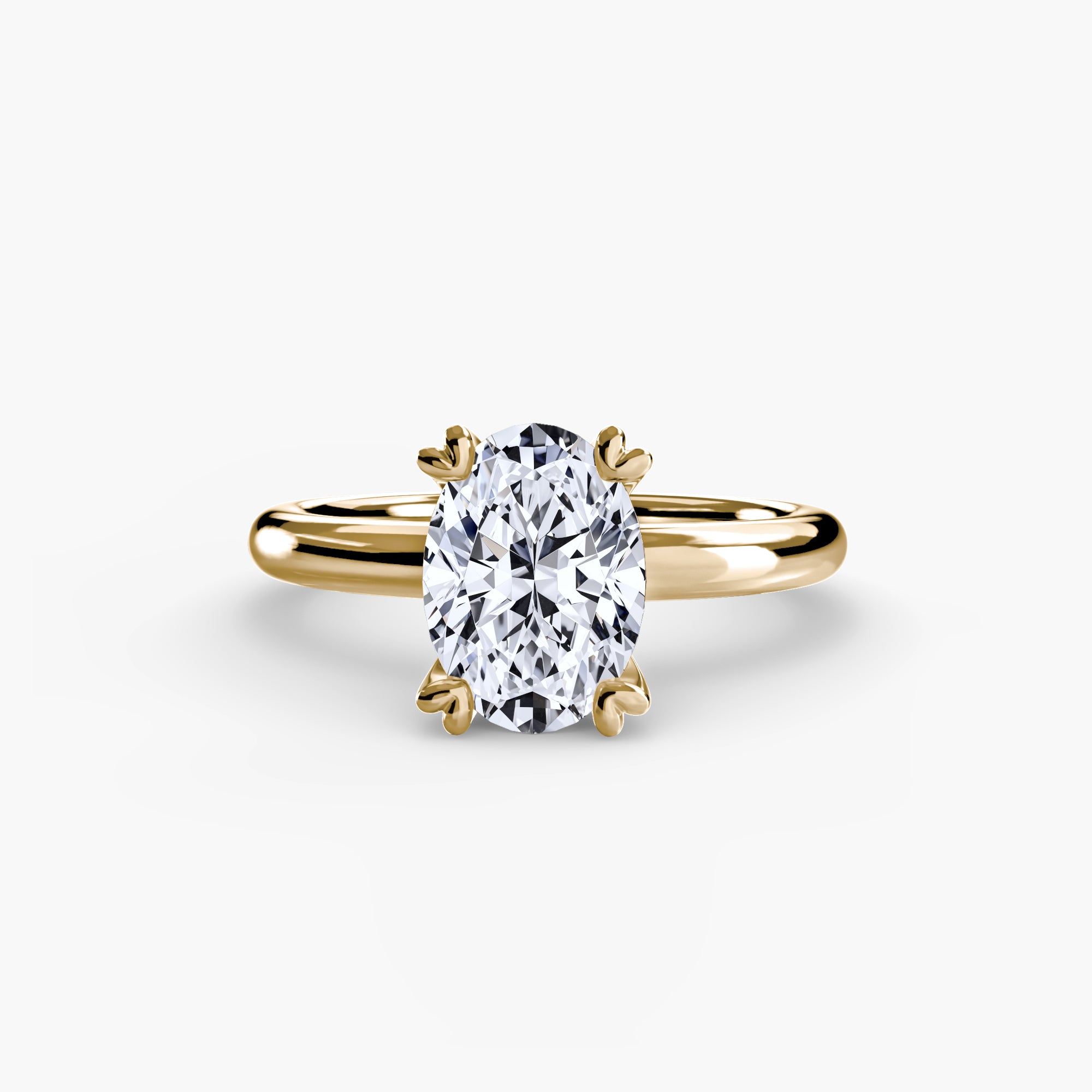 Inel Heart Solitaire