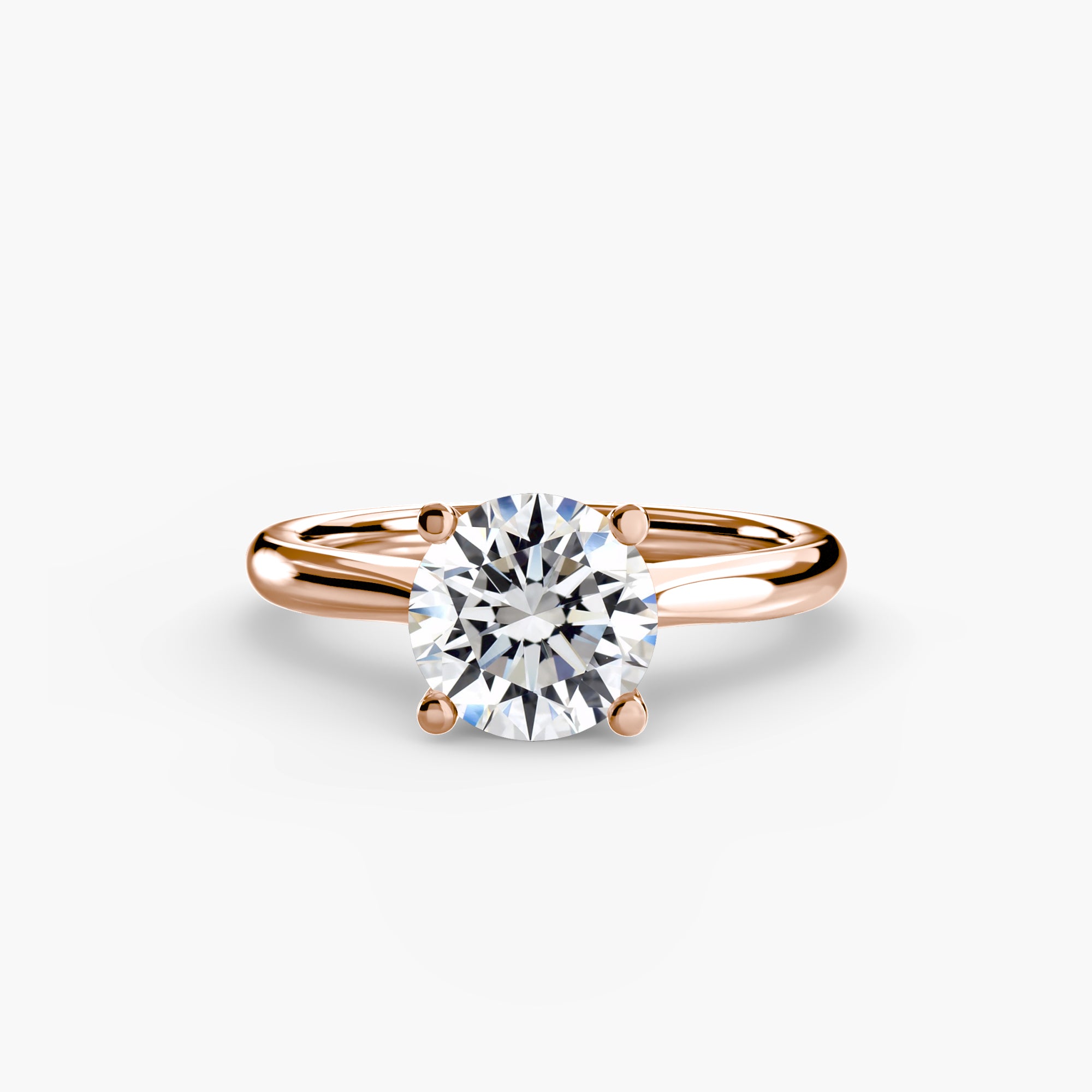 Inel Twirl Solitaire