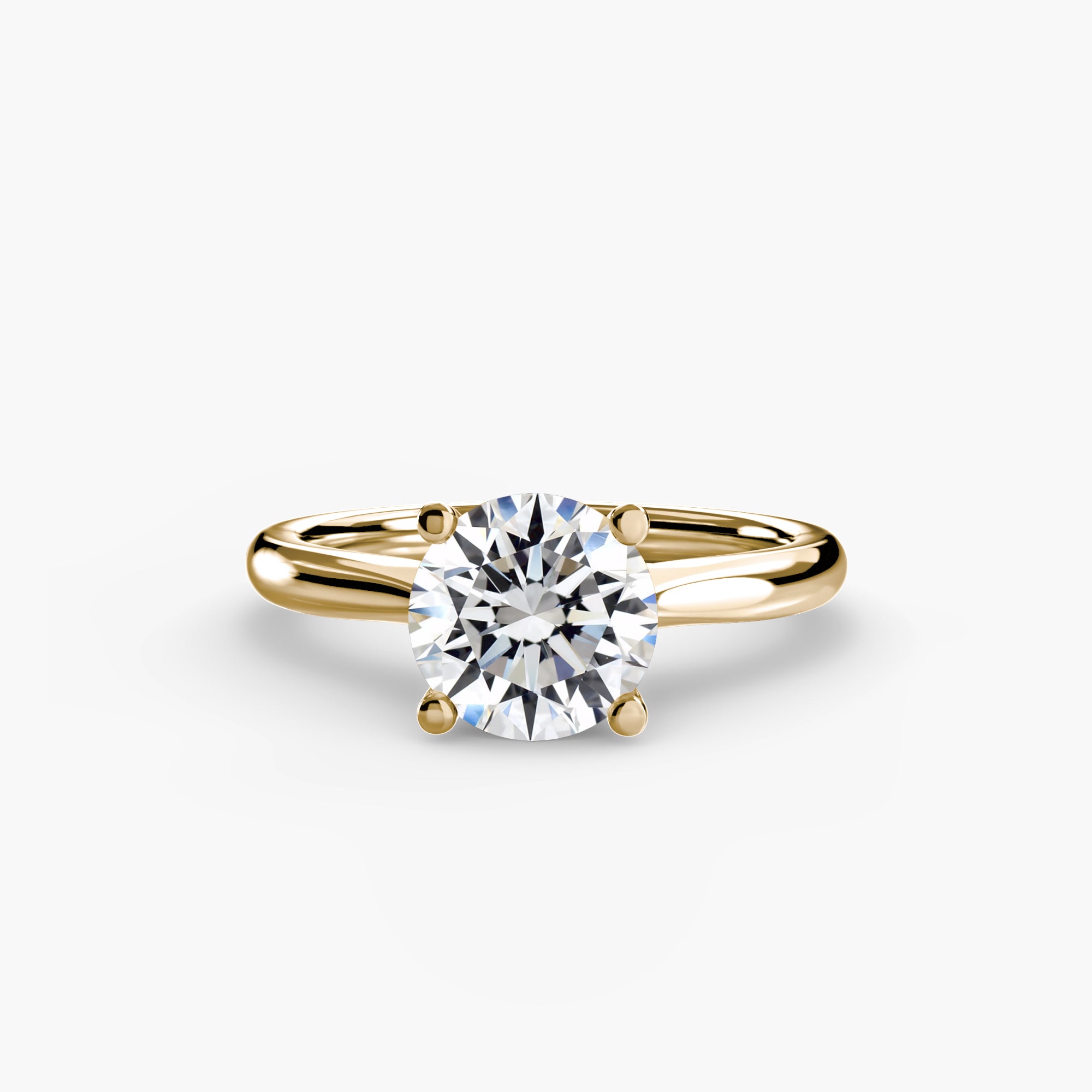 Inel Twirl Solitaire