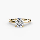 Inel Twirl Solitaire