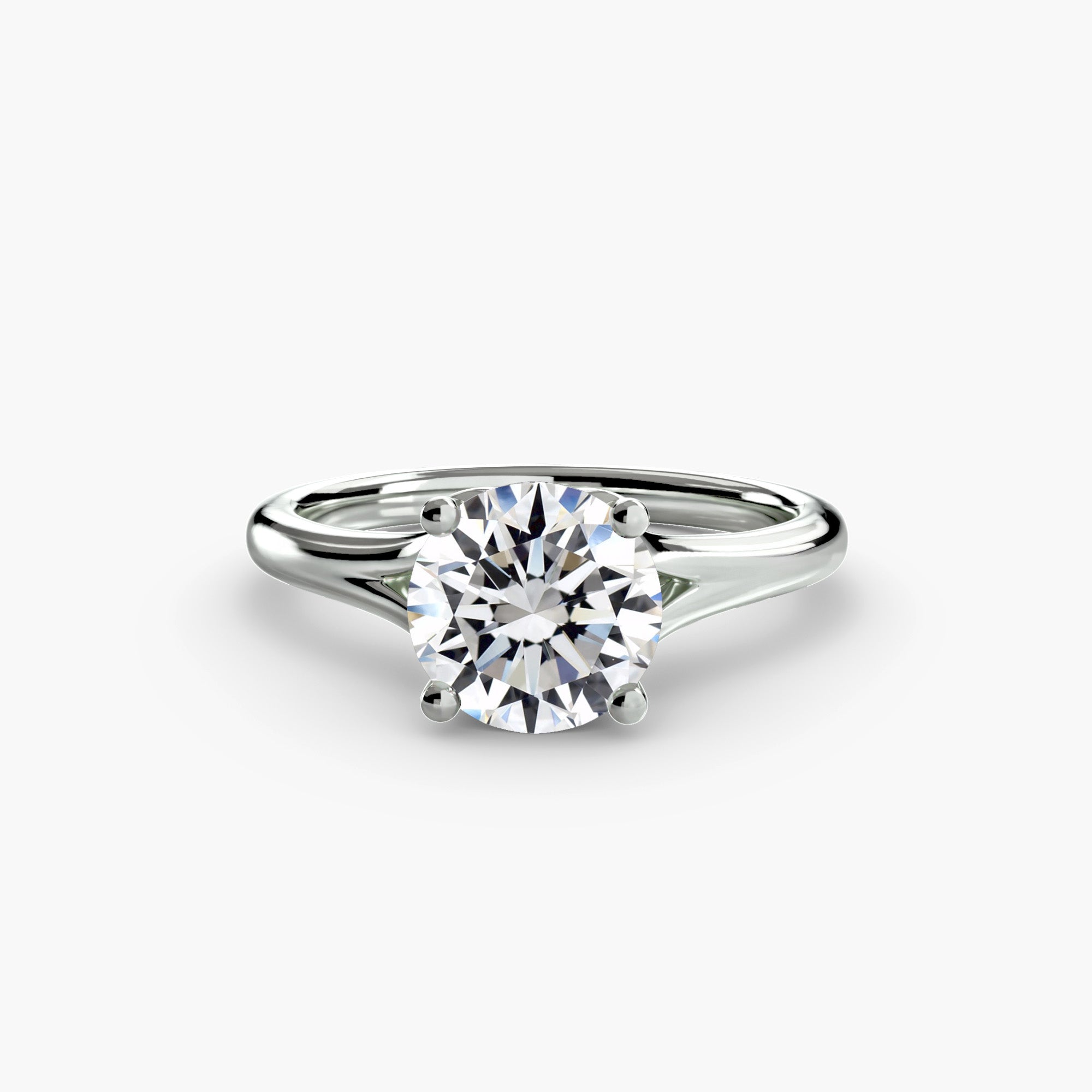 Inel Ribbon Solitaire