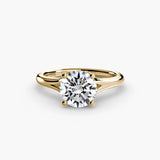 Inel Ribbon Solitaire