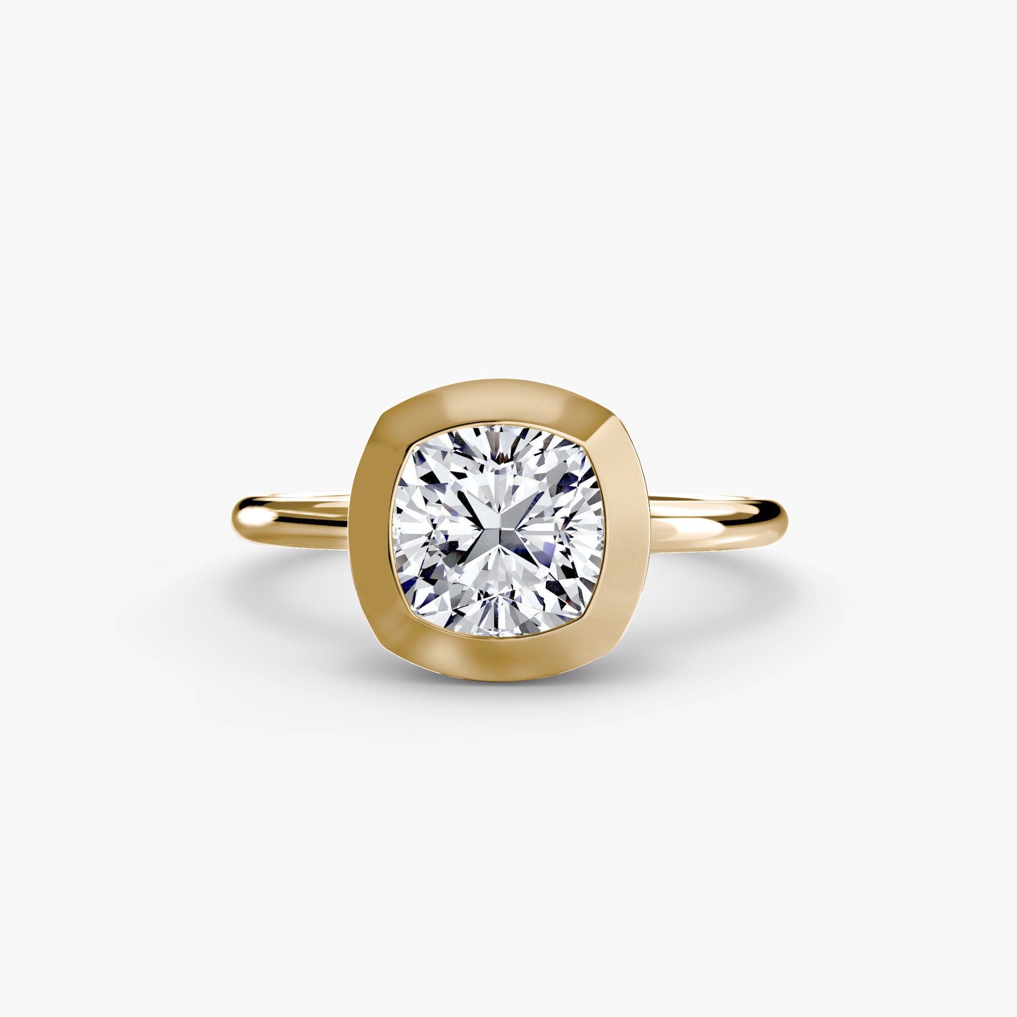 Inel Bezel Solitaire