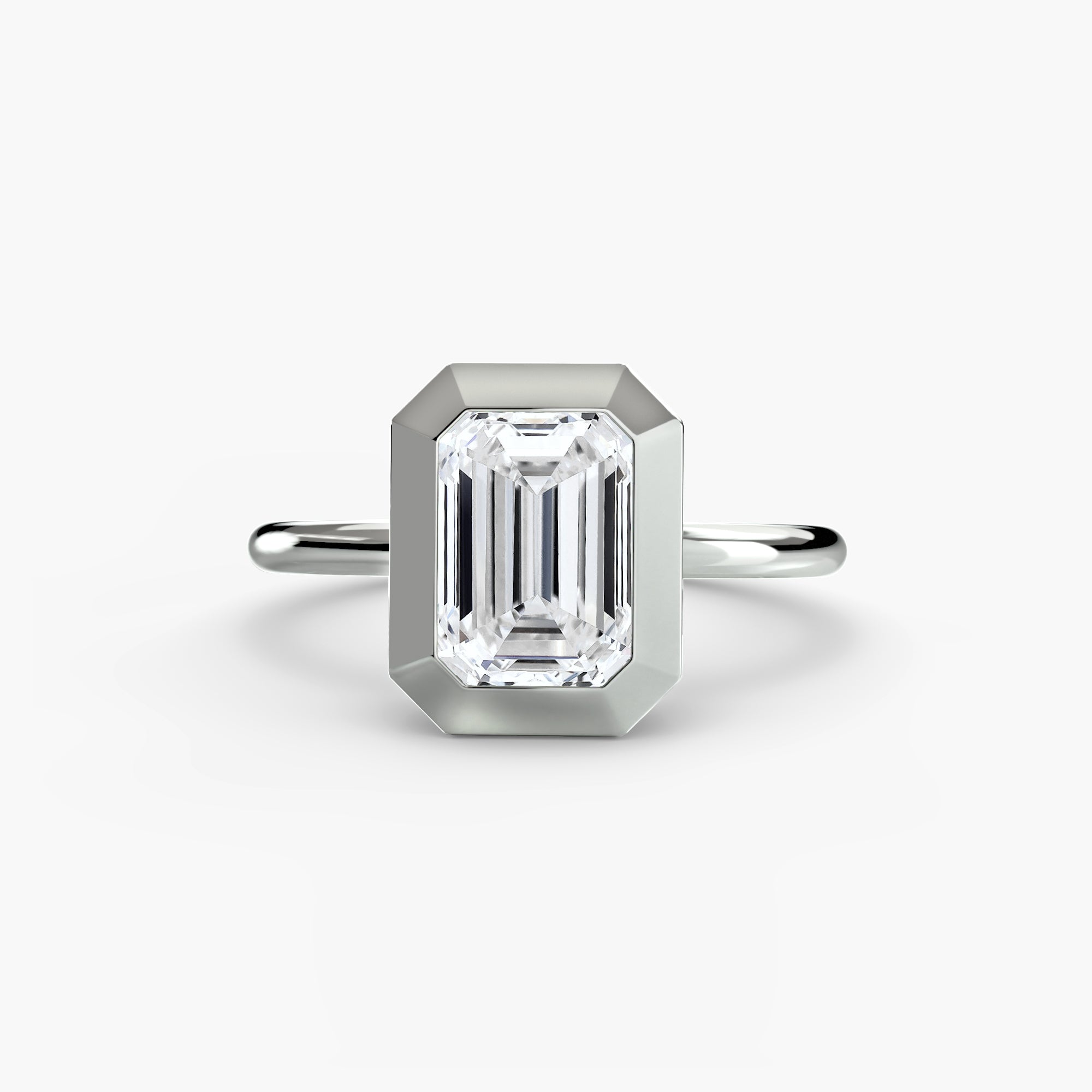 Inel Bezel Solitaire