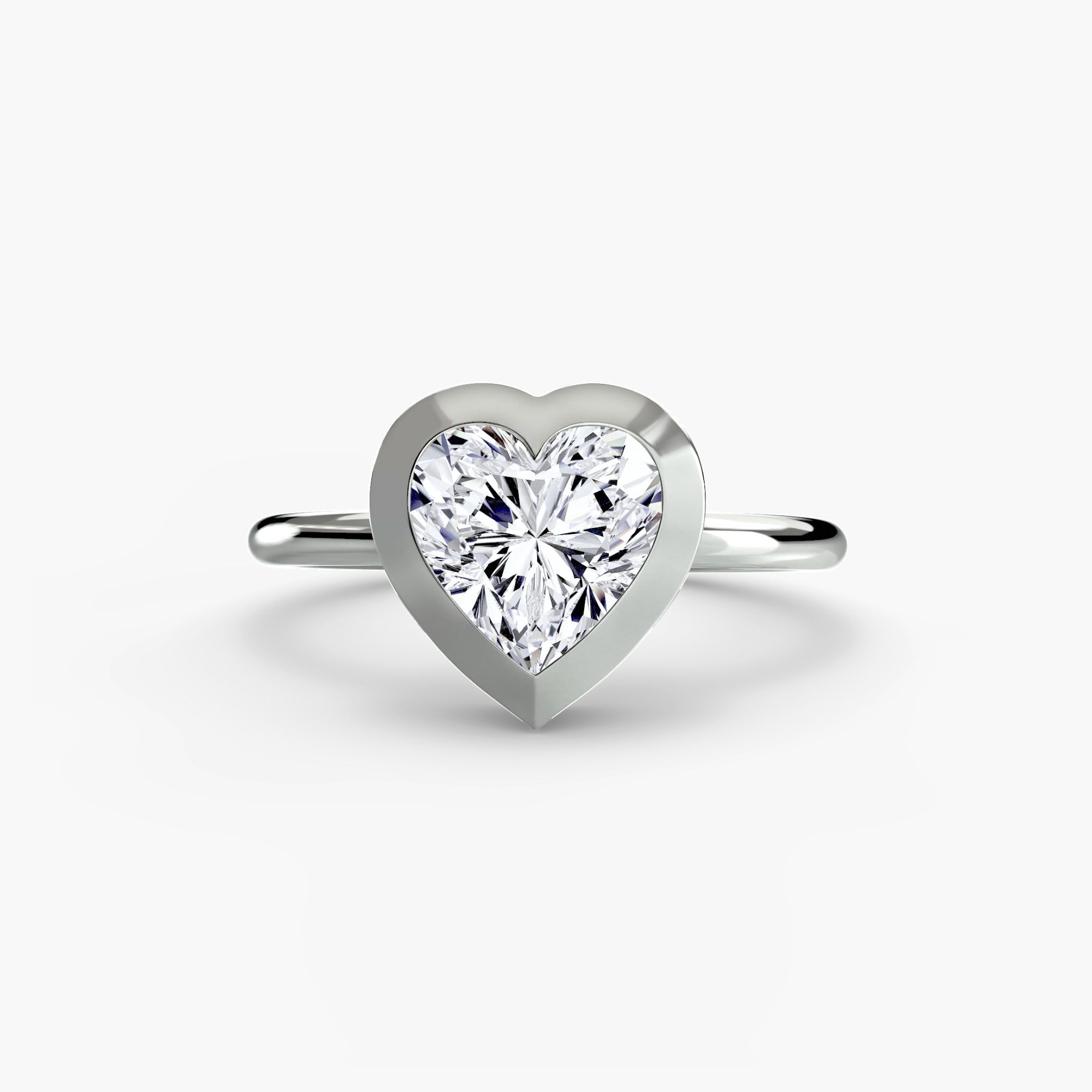 Inel Bezel Solitaire