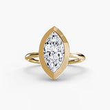 Inel Bezel Solitaire
