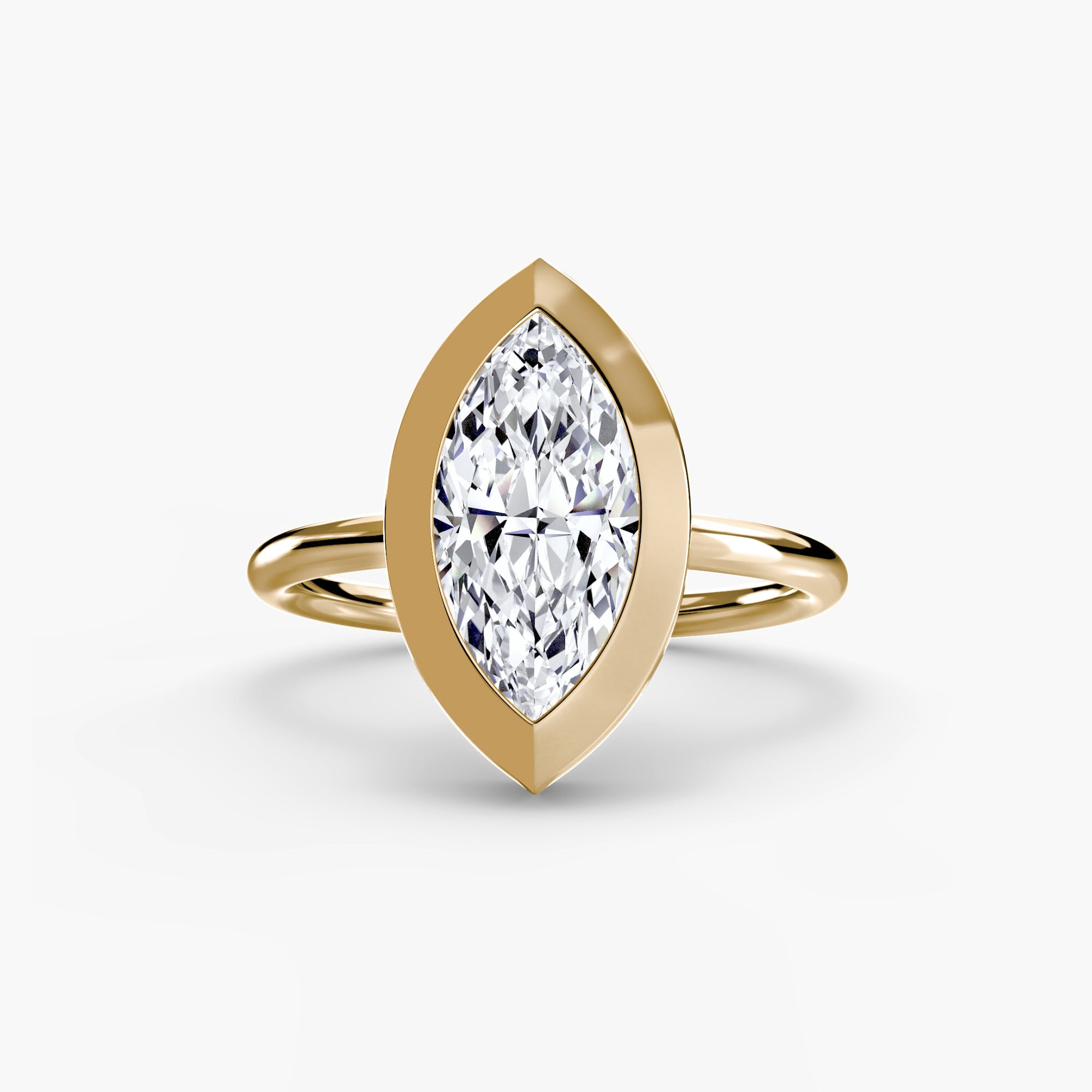 Inel Bezel Solitaire
