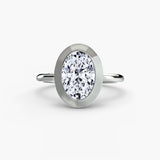 Inel Bezel Solitaire