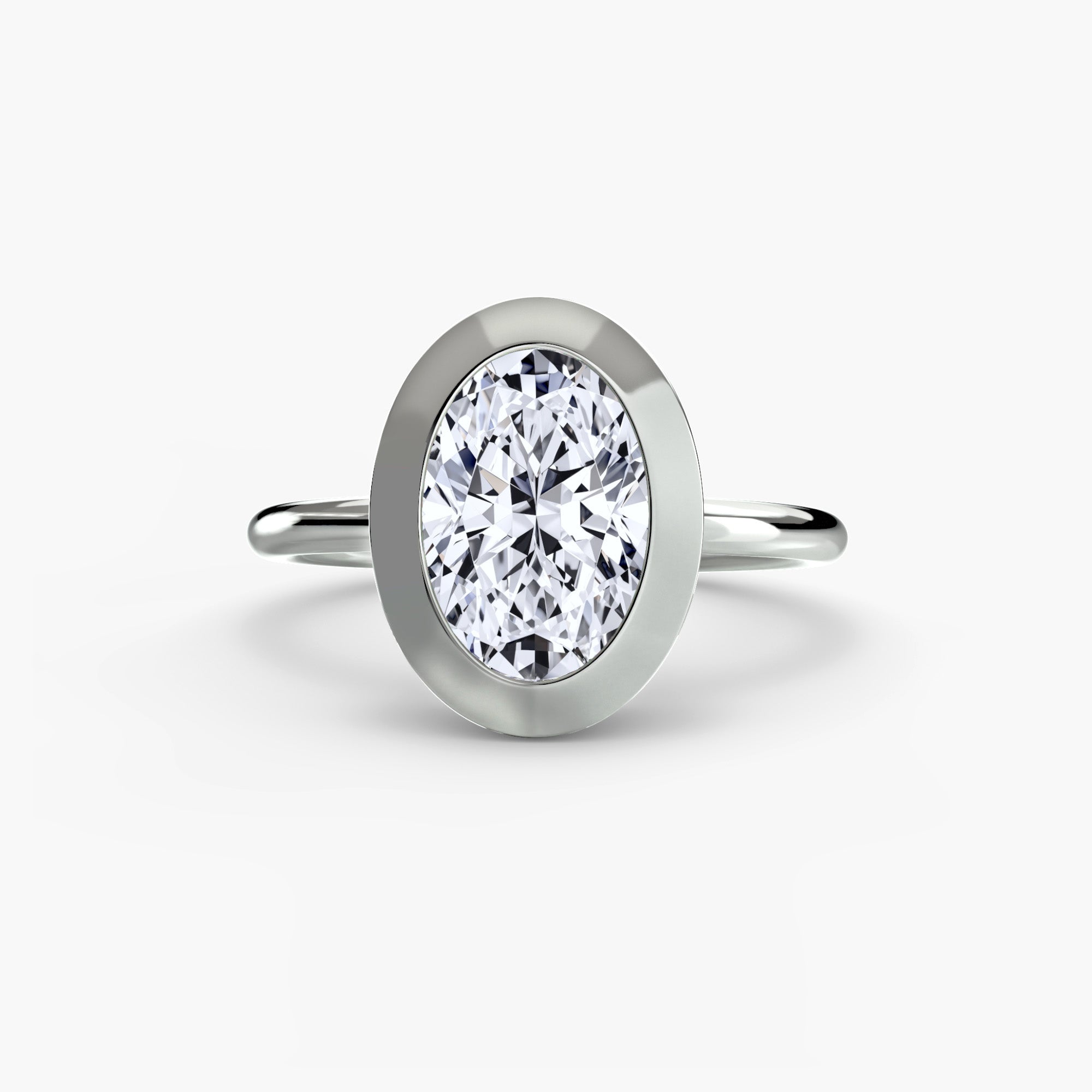 Inel Bezel Solitaire