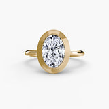 Inel Bezel Solitaire