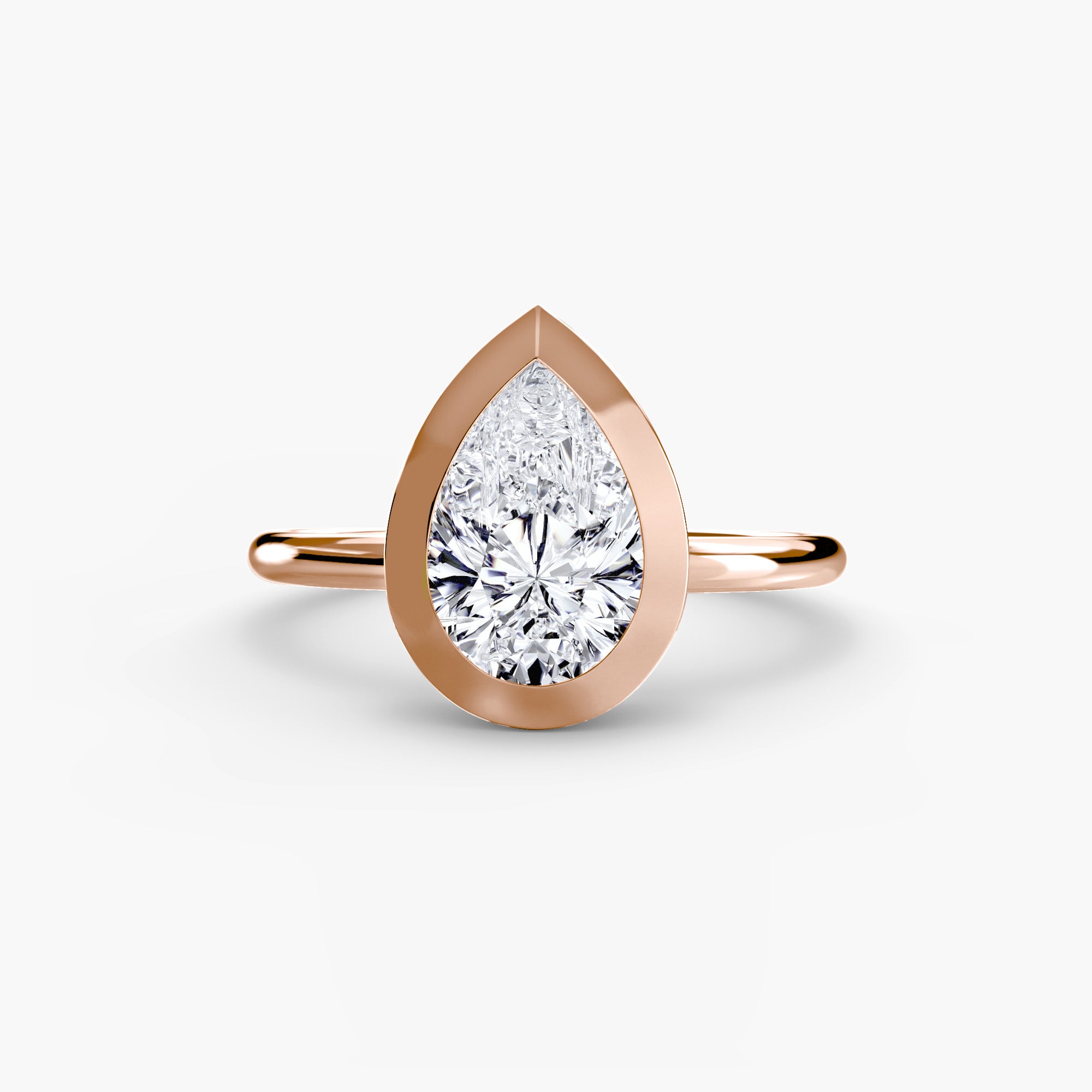 Inel Bezel Solitaire