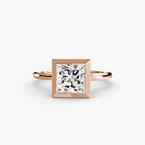 Inel Bezel Solitaire