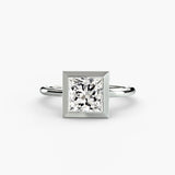 Inel Bezel Solitaire