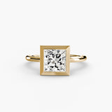 Inel Bezel Solitaire