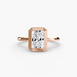 Inel Bezel Solitaire