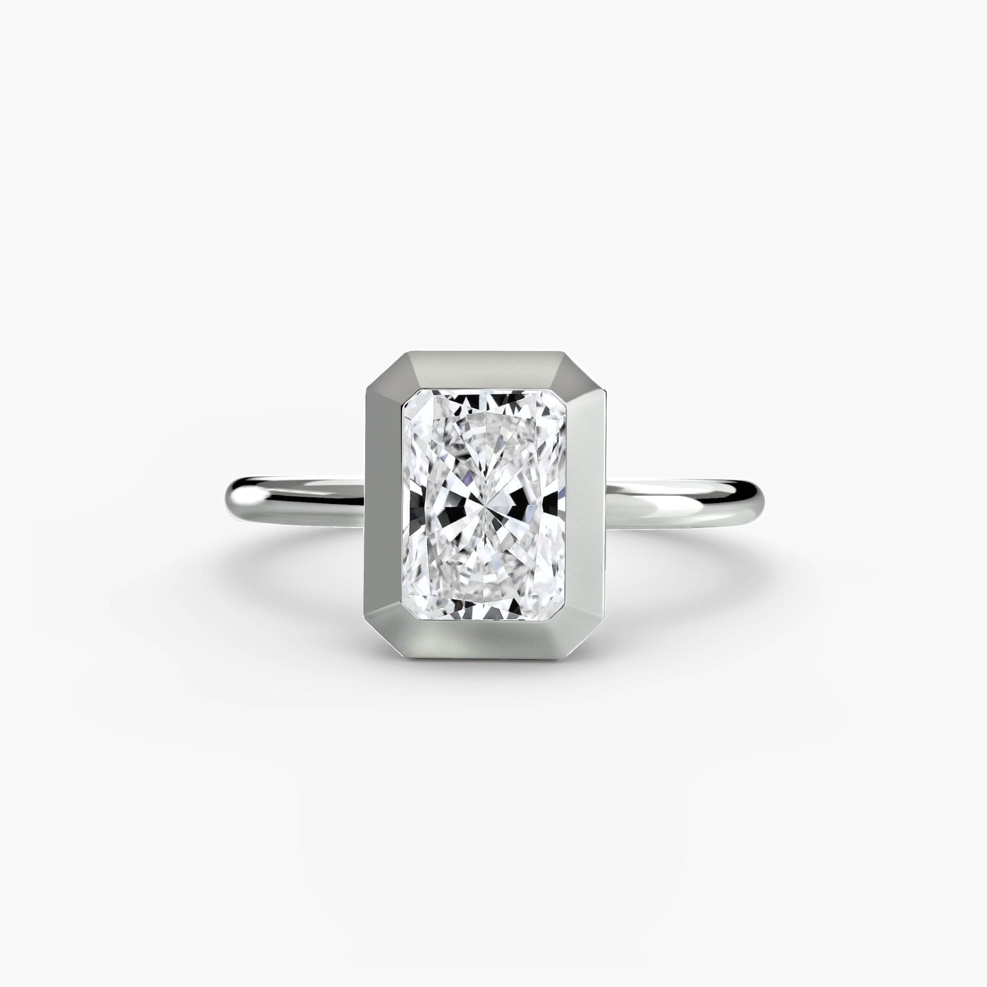 Inel Bezel Solitaire