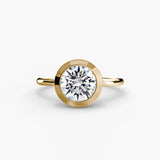Inel Bezel Solitaire