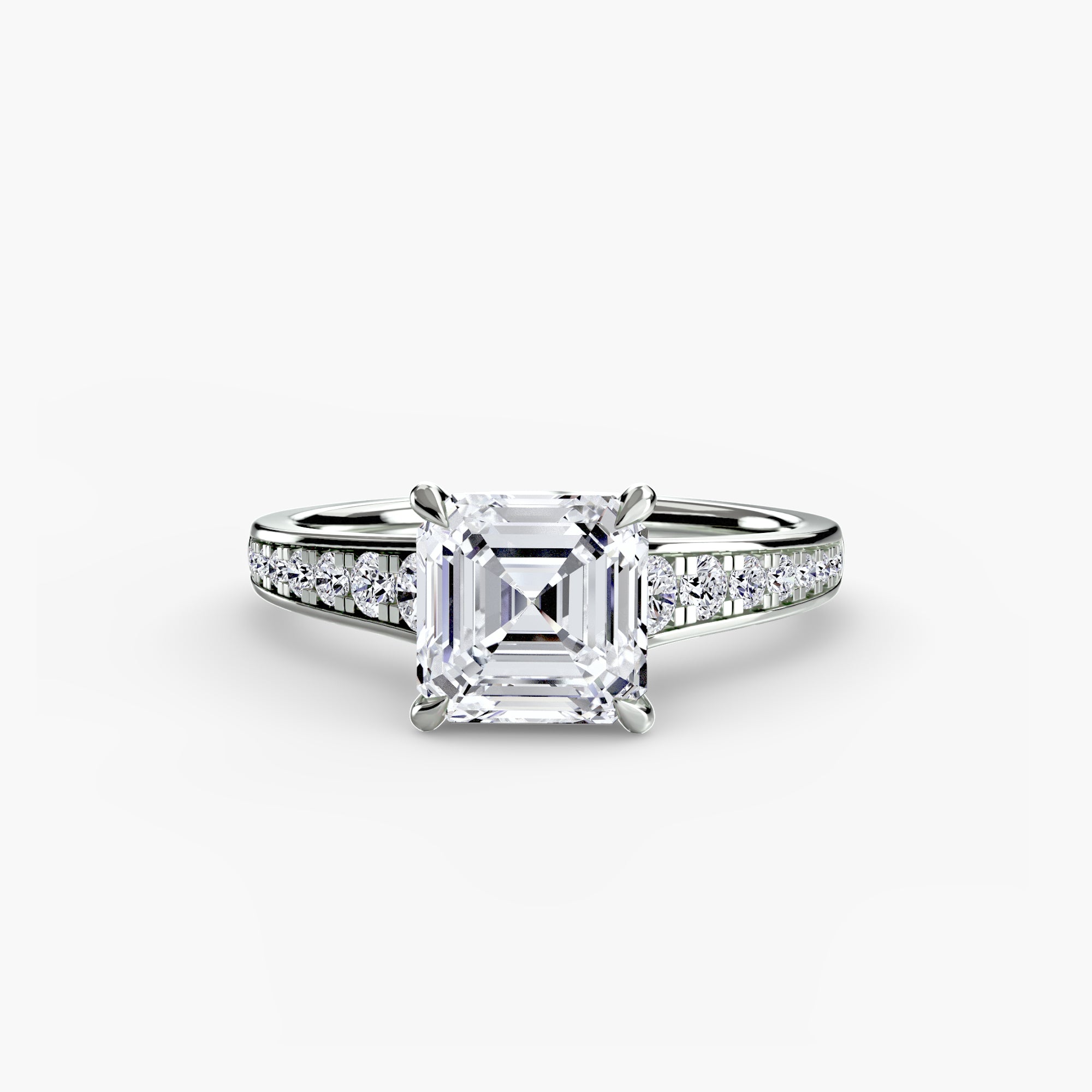 Inel Demi Solitaire